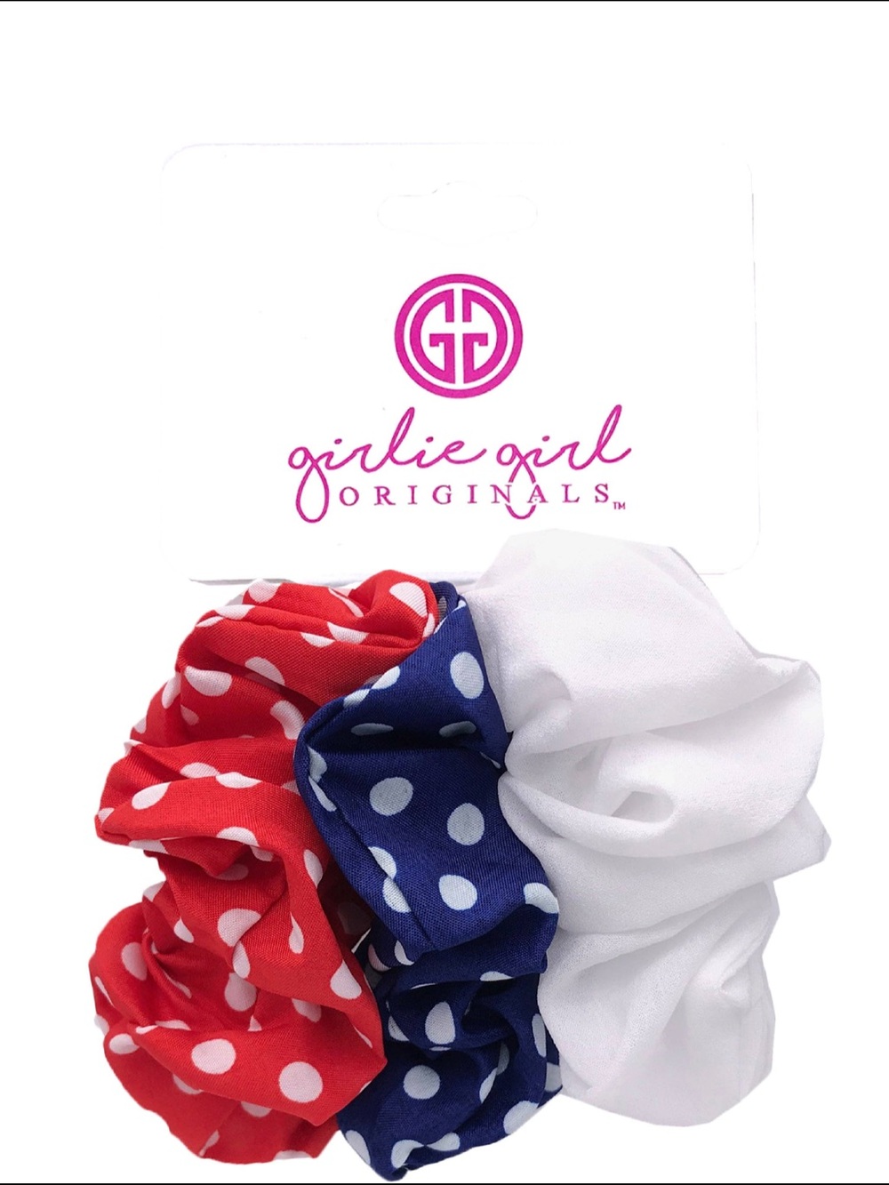 Girlie Girl Originals - SCR-16-DOT Assorted Scrunchies